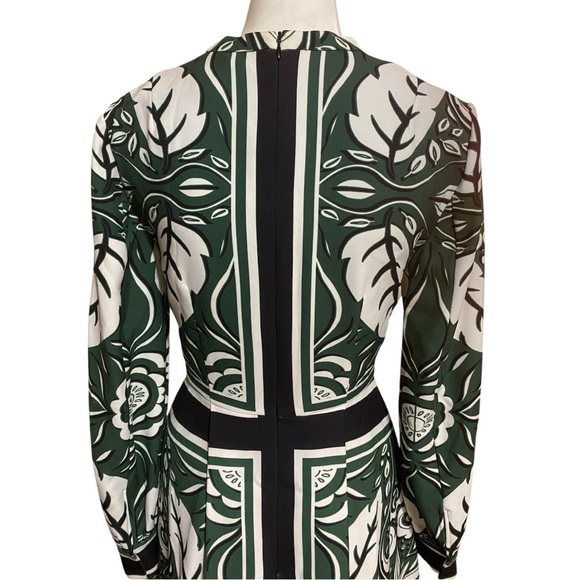 Finders Keepers Green The Way Long Sleeve Dress Size S Mini - Picture 8 of 11